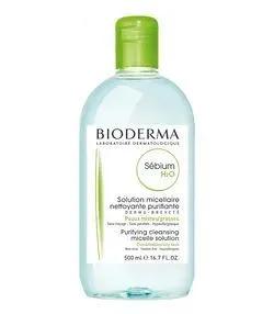Bioderma Sebium H2O Solution Micellaire Nettoyante Purifiante 500Ml