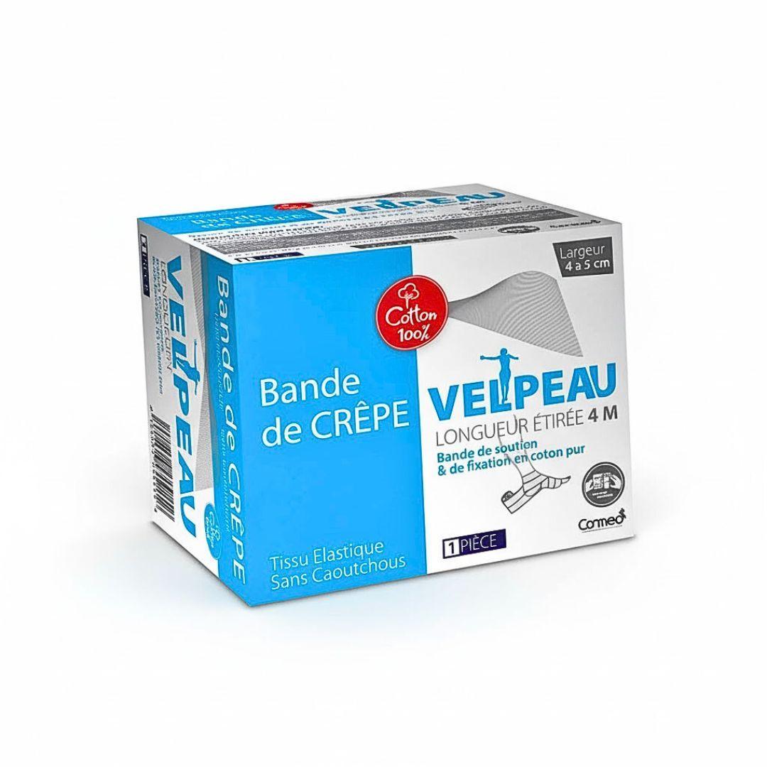 Crepe Velpeau Largeur 4-5Cm Bleu