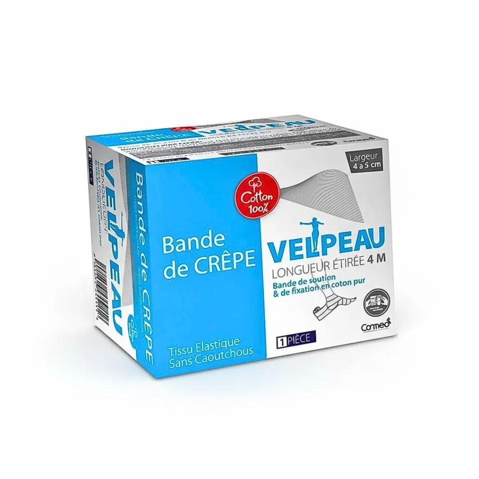 Crepe Velpeau Largeur 4-5Cm Bleu
