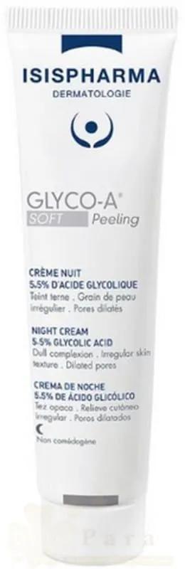 Isispharma Glyco A Soft Peeling Creme Nuit 5. Glycolic Acid 30Ml