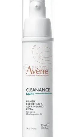 Avene Cleanance Women Soin Nuit Lisant 30Ml
