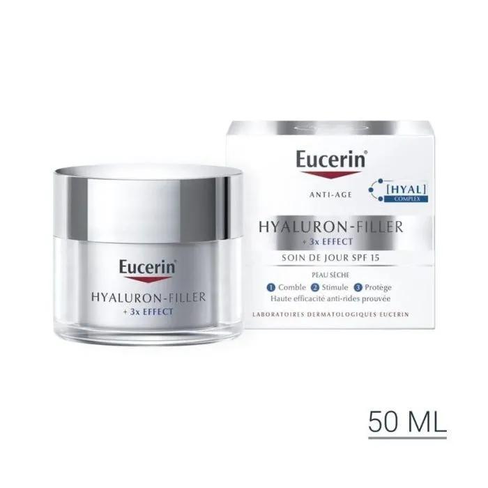 Eucerin Anti-Age Hyaluron Filler +3*Effect Peaux Seches Soin De Jour Spf15 50Ml