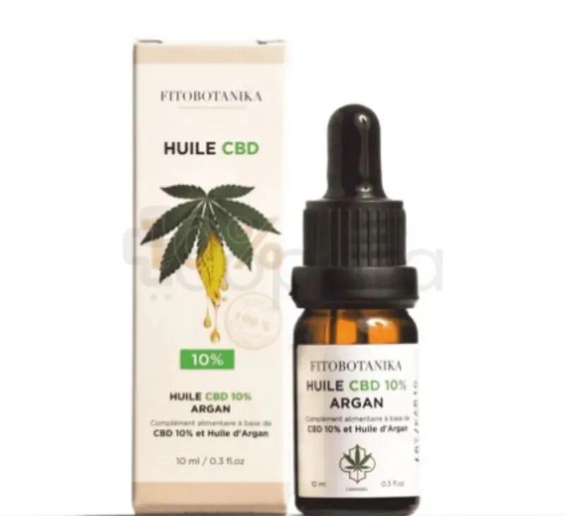 Cannaflex Cbd Huile Cbd 1 Et Huile D'Argan 10Ml