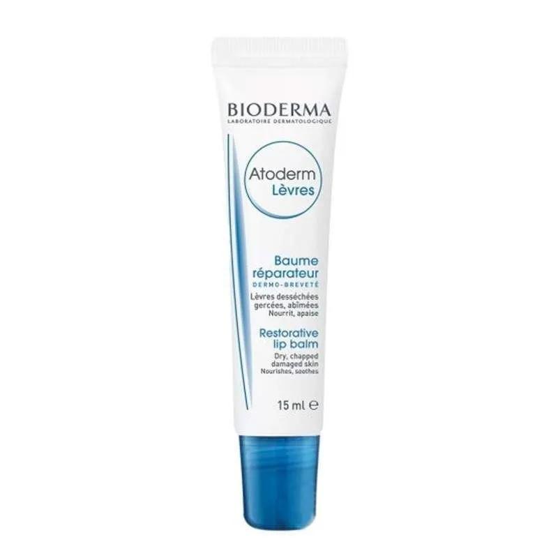 Bioderma Atoderm Levres Baume Reparateur 15Ml