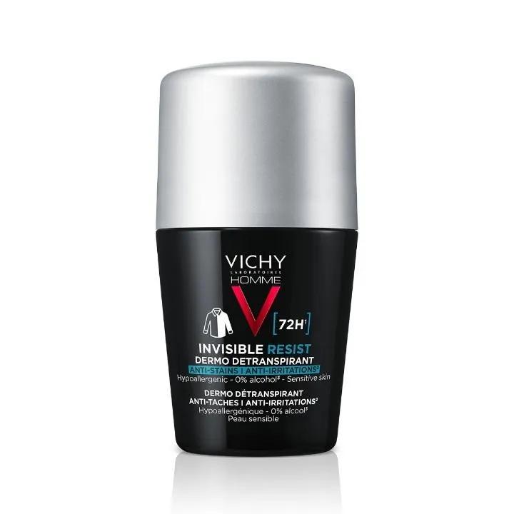 Vichy Homme Deodorant Detrans Resist 72H Invisible 50Ml