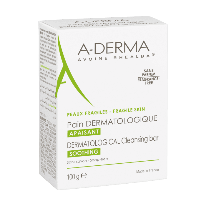 Aderma Pain Dermatologique Apaisant 100G