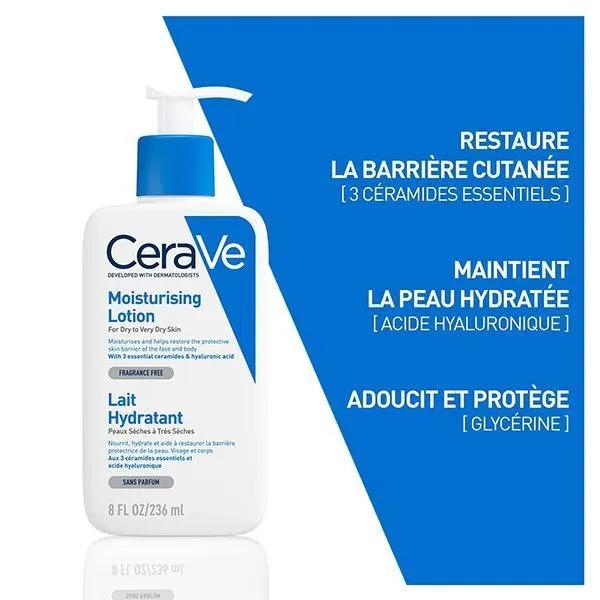 Cerave Lait Hydratant Peaux Seches A Tres Seches 236Ml
