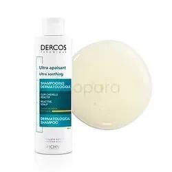 Vichy Dercos Ultra Apaisant Shampooing Sans Sulfate Cheveux Secs 200Ml