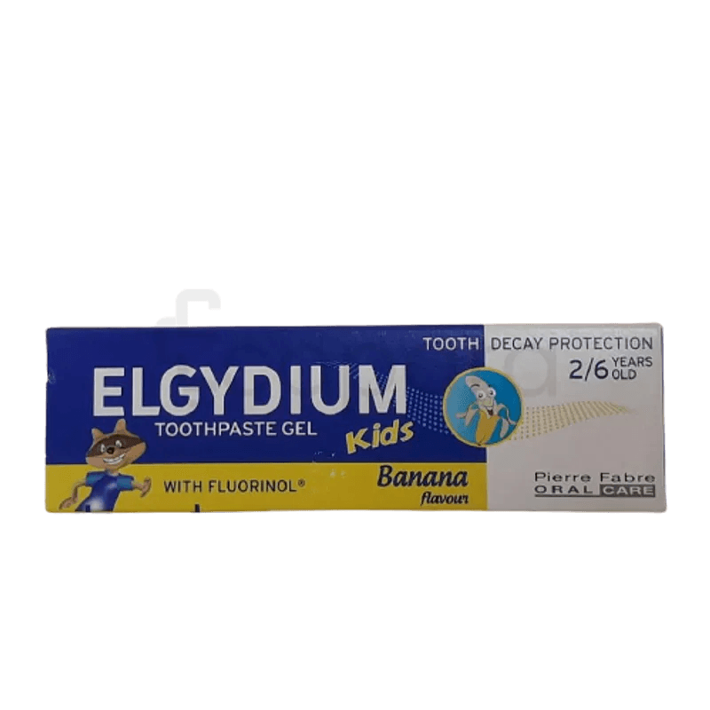 Elgydium Dentifrice Kids Arome Banane 2-6Ans 50Ml