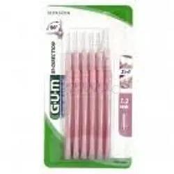 Gum Manche Avec Brossette Fine 1.2Mm Boite De 6 Reference 2614