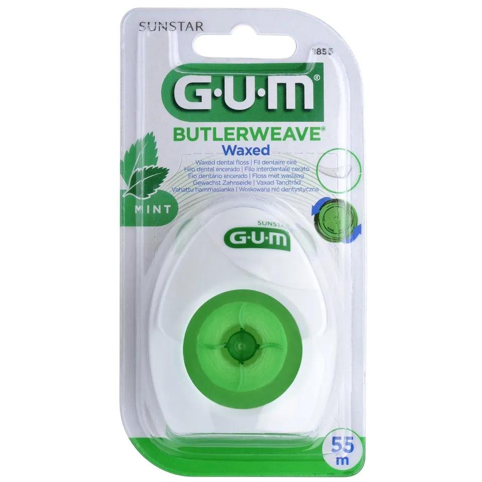 Gum Fil Dentaire Butlerweave Menthole Cire Reference 1855