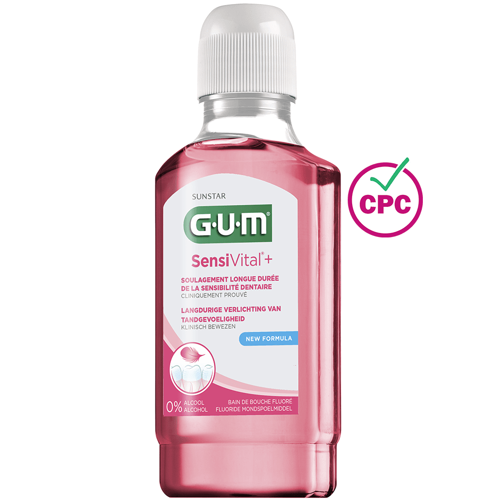 Gum Bain De Bouche Sensivital+ 300Ml Reference 6081