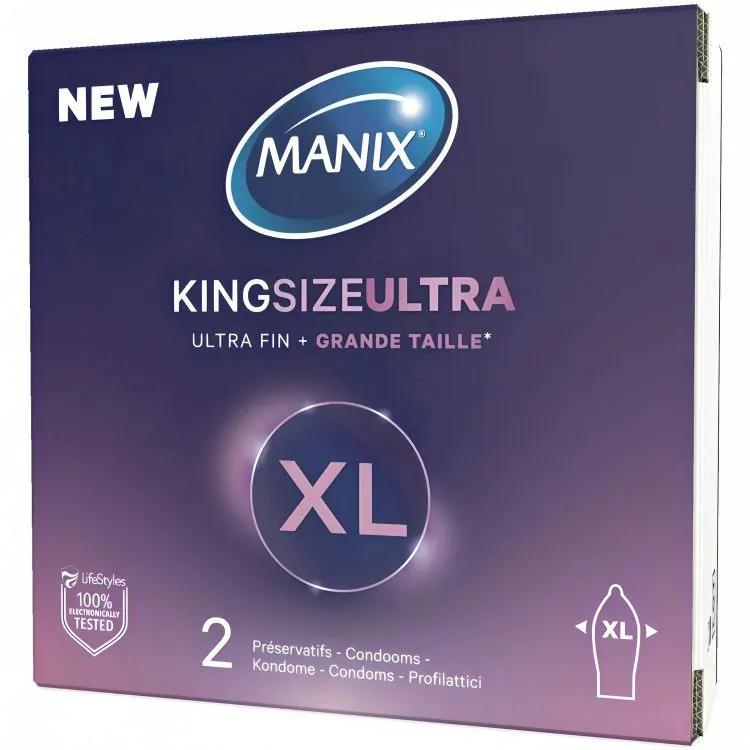Manix King Size Ultra – Boîte De 2