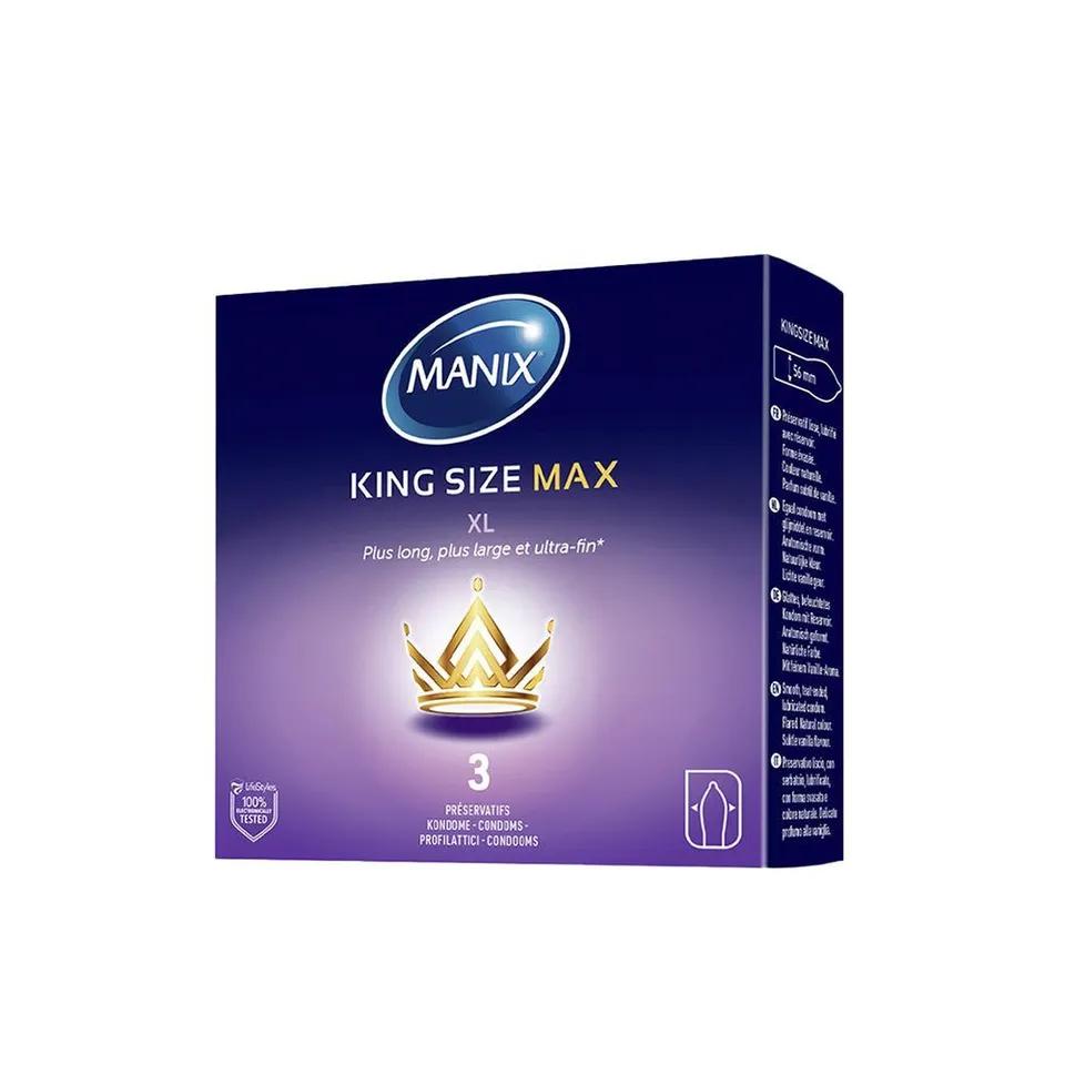 Manix King Size Max Maximum Comfort Boite De 3