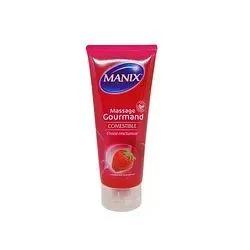 Manix Gel De Massage Gourmand Fraise 200Ml