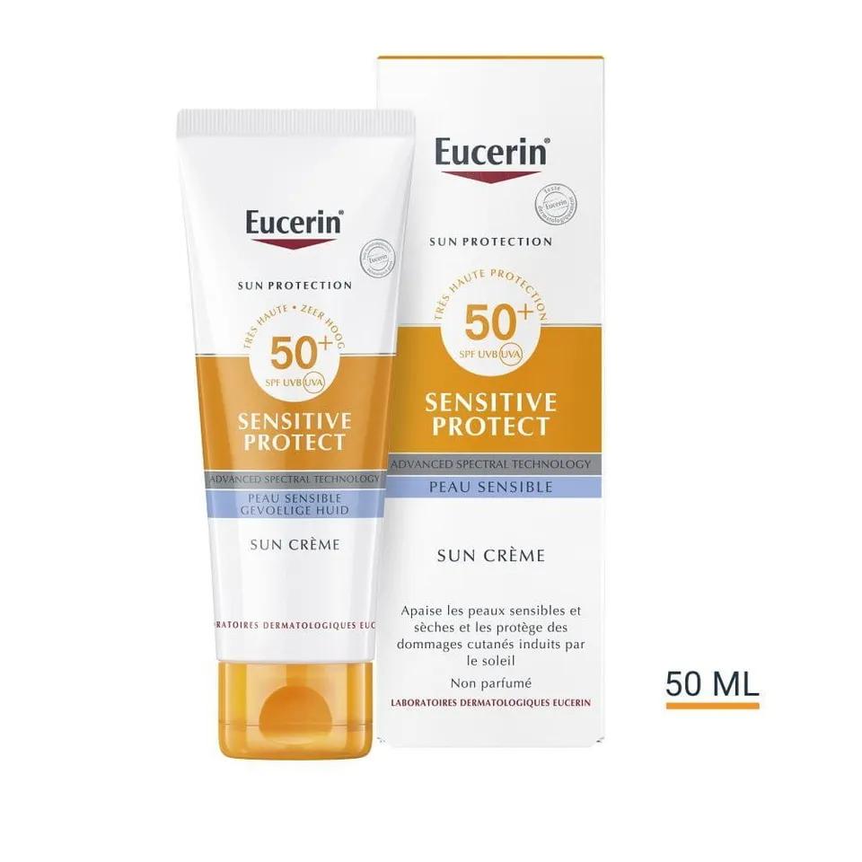 Eucerin Sun Protection Sun Creme Face Spf50+ Dry Skin Sensitive Skin 50Ml