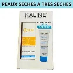 Kaline K-Sun Ecran Solaire Invisible Peaux Normales A Seches Spf50+ 50Ml + Cold Cream 50Ml