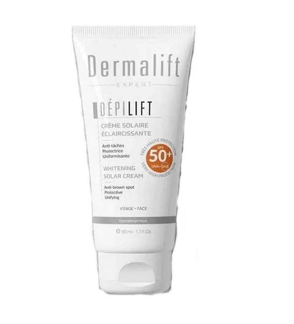 Dermalift Depilift Creme Solaire Eclaircissante Spf50 50Ml
