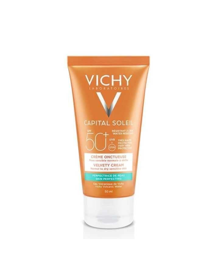 Vichy Capital Soleil Creme Onctueuse Invisible Peau Normale A Seche Spf50+ 50Ml