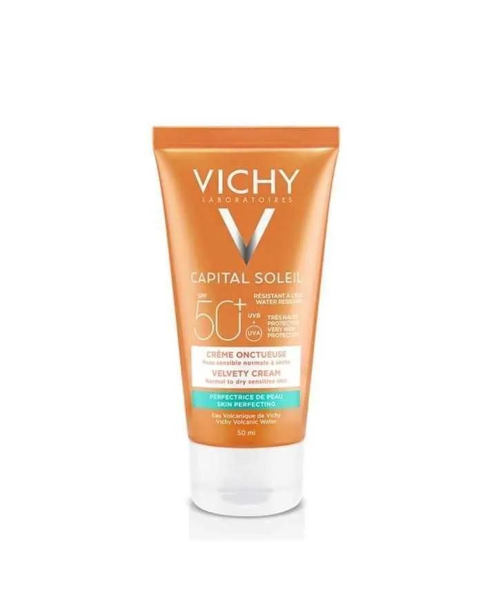 Vichy Capital Soleil Creme Onctueuse Invisible Peau Normale A Seche Spf50+ 50Ml