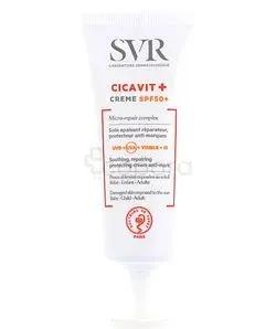Svr Cicavit+ Creme Spf50+ Soin Apaisant Reparateur Protecteur En Anti-Marques 40Ml