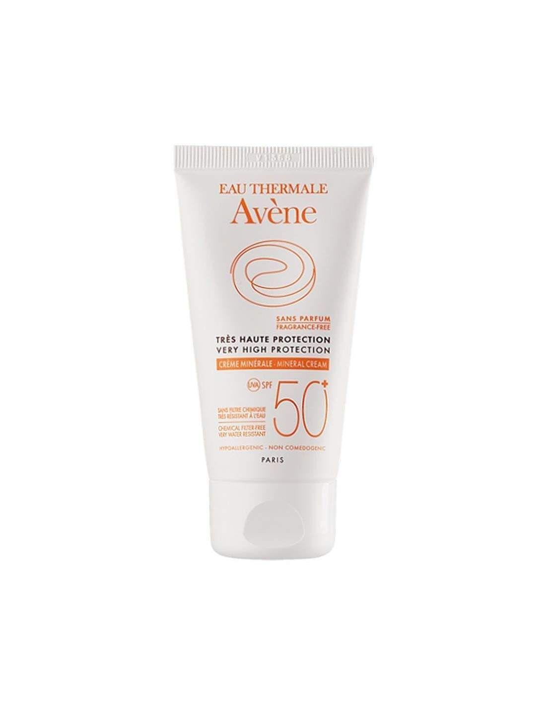 Avene Tres Haute Protection Creme Minerale Spf50+ 50Ml