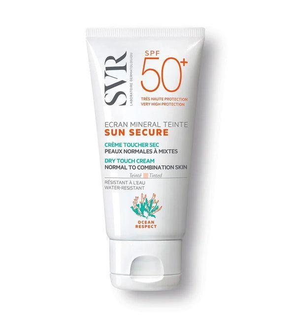 Svr Sun Secure Ecran Mineral Teinte Spf50+ Peaux Normales A Mixtes 50Ml