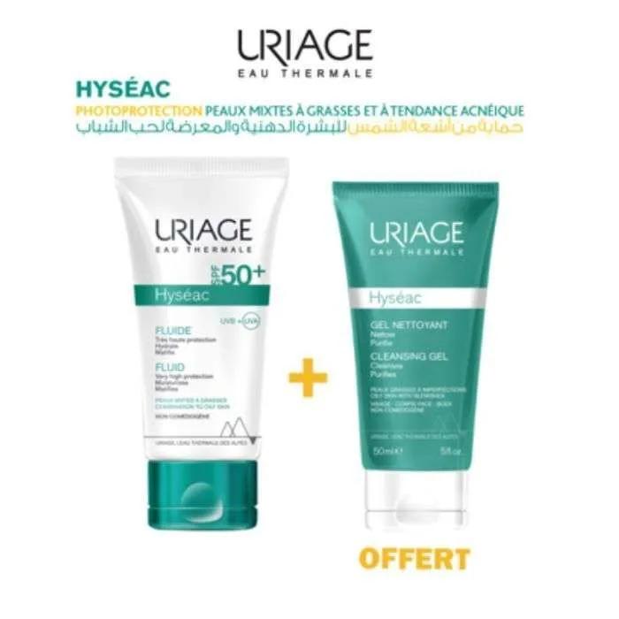 Uriage Coffret Hyseac Spf50 50Ml + Hyseac Gel 50Ml Offert