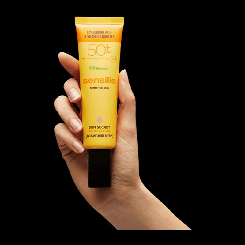 Sensilis Sun Secret Ha Color Fluid Spf50+ 50Ml
