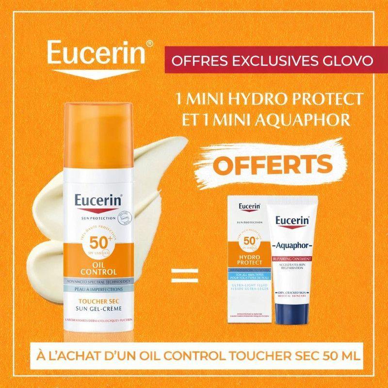 Eucerin Sun Protection Oil Control Sun Gel Creme Toucher Sec Sp50+ 50Ml