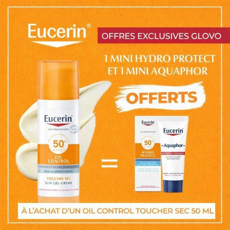 Eucerin Sun Protection Oil Control Sun Gel Creme Toucher Sec Sp50+ 50Ml