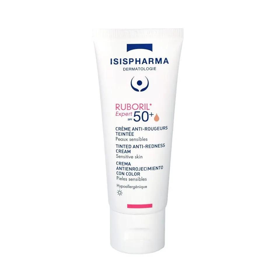 Isispharma Ruboril Expert 50+ Creme Anti-Rougeurs Teintee 40Ml