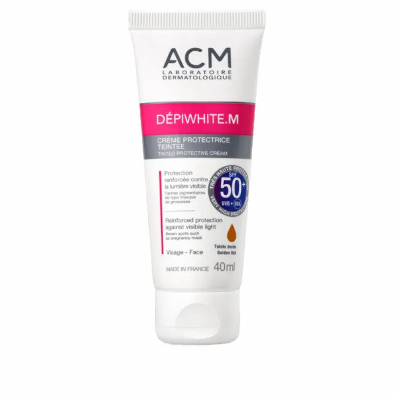Acm Depiwhite M Creme Protectrice Teintee Spf50+ Doree 40Ml