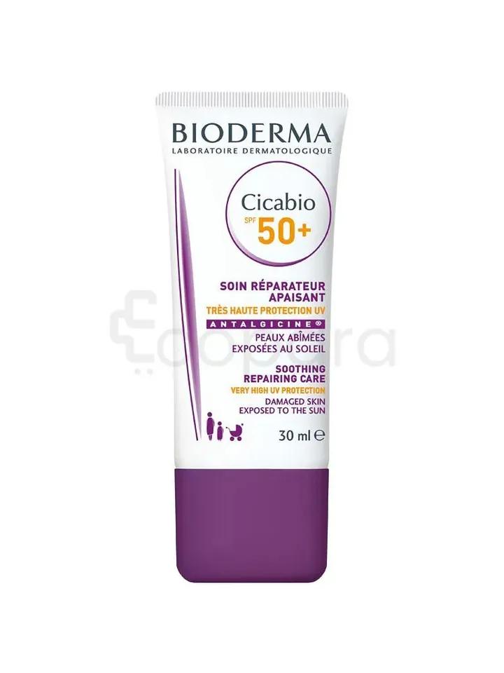 Bioderma Cicabio Spf50+ Soin Reparateur Apaisant 30Ml