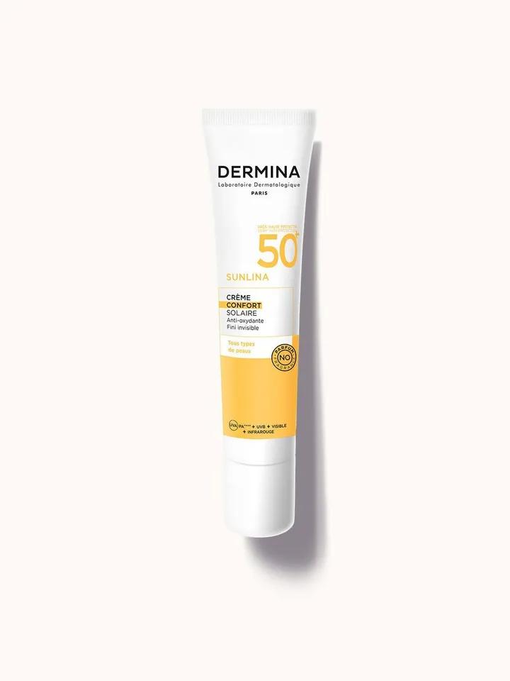 Dermina Sunlina Creme Confort Invisible Spf50 40Ml