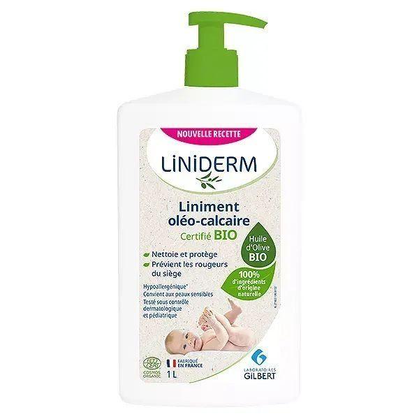 Gilbert Liniderm Liniment Oleo-Calcaire Certifie Bio 1L