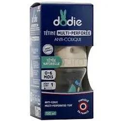 Dodie Biberon Multi Perforee Anti-Colique Rose 150Ml D1 Reference 0408