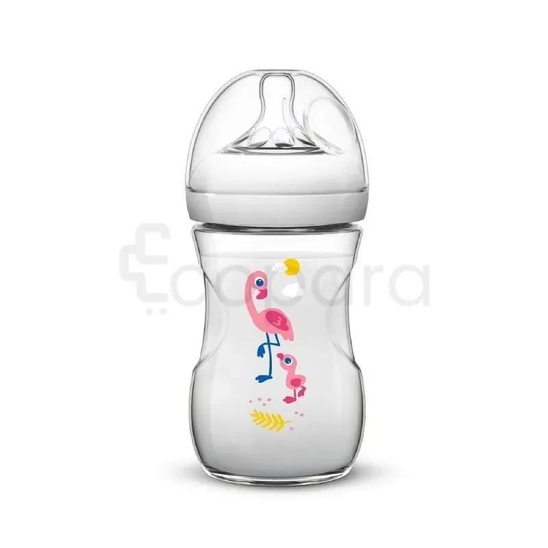 Avent Biberon Naturel Flamingo 260Ml