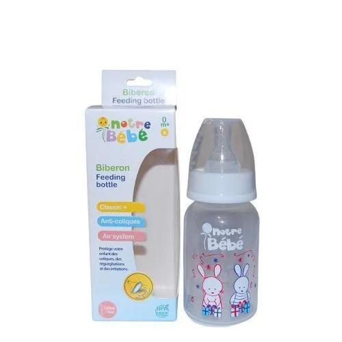Notre Bebe Biberon Sans Poignees 120Ml Reference Nb180