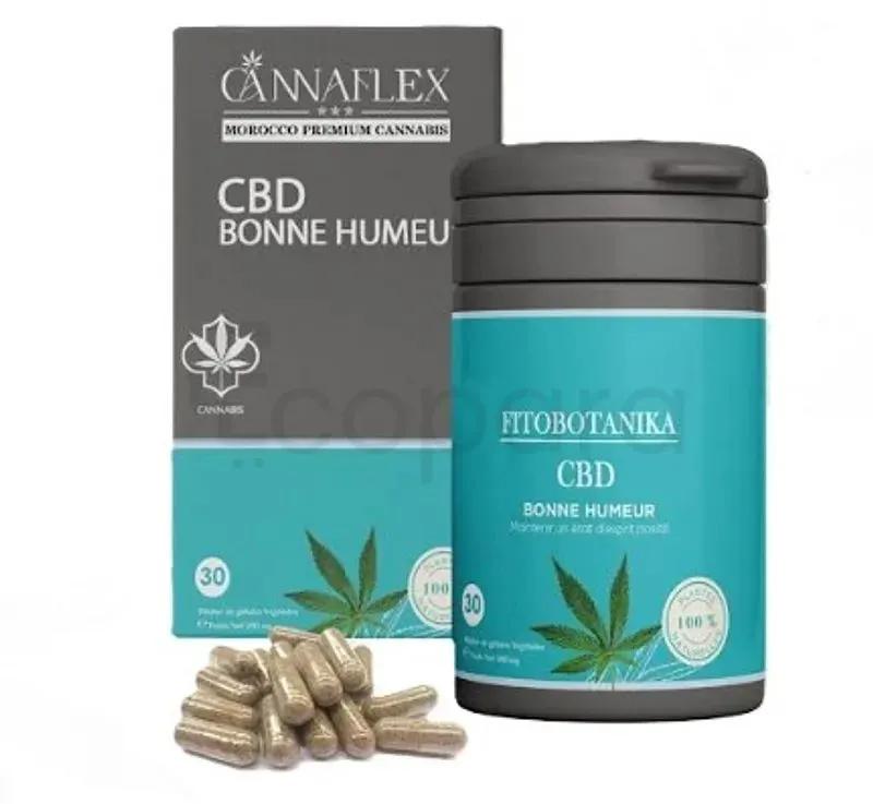 Cannaflex Cbd Bonne Humeur Boite De 30 Gelules