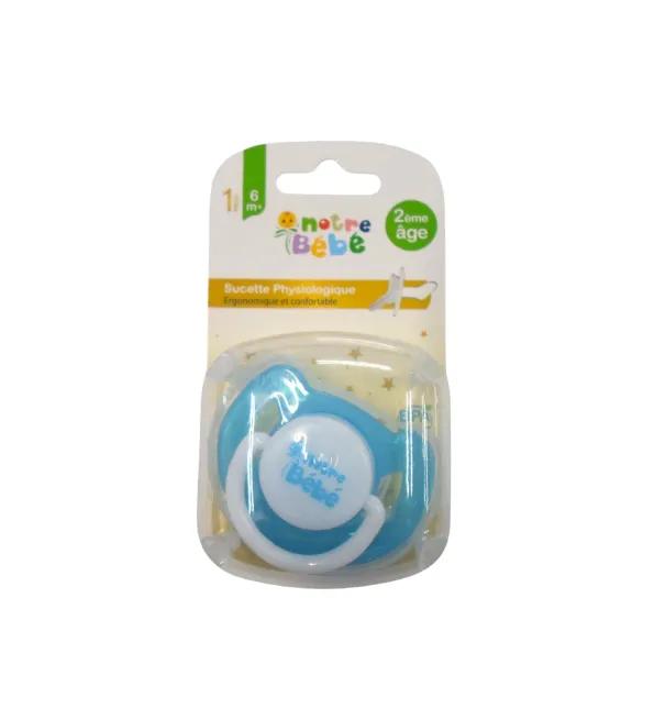 Notre Bebe Sucette Physiologique 2Eme Age Reference Bpc055G