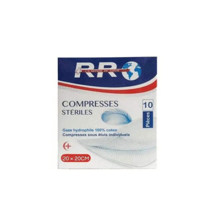 Rr Compresses Stériles Gaz Hydrophile 20Cm*20Cm