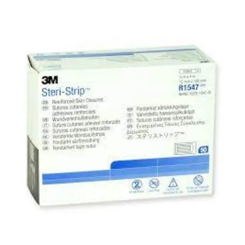 3M Steri-Strip 12Mm*100Mm Bleu Boite De 1 Reference R1547