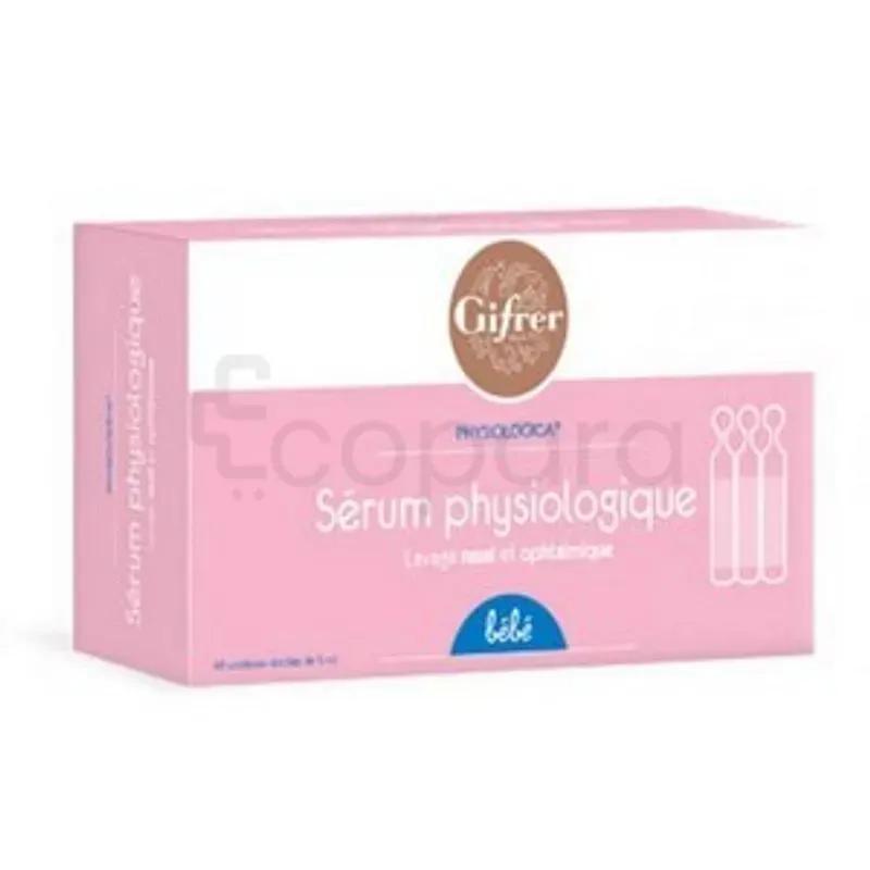 Gifrer Serum Physiologique 5 Unidoses 5Ml