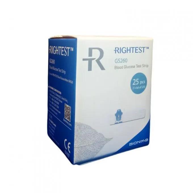 Bionime Bandelettes Rightest Boite De 25 Reference Gs260