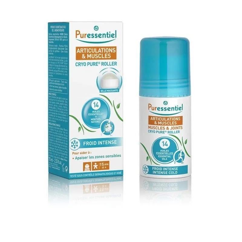 Puressentiel Articulation & Muscles Cryo Pure Roller 14 Huiles Essentielles 75Ml