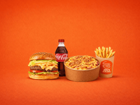 ORIGINAL BURGER + CHEESY SMOKE FRIES + BOISSON 33 CL