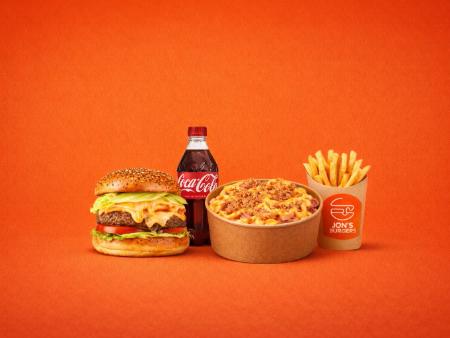 ORIGINAL BURGER + CHEESY SMOKE FRIES + BOISSON 33 CL