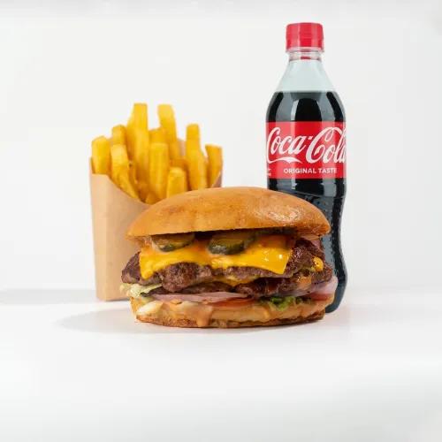 Menu Double Cheese Burger