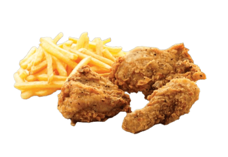 3 Pièces + Frites